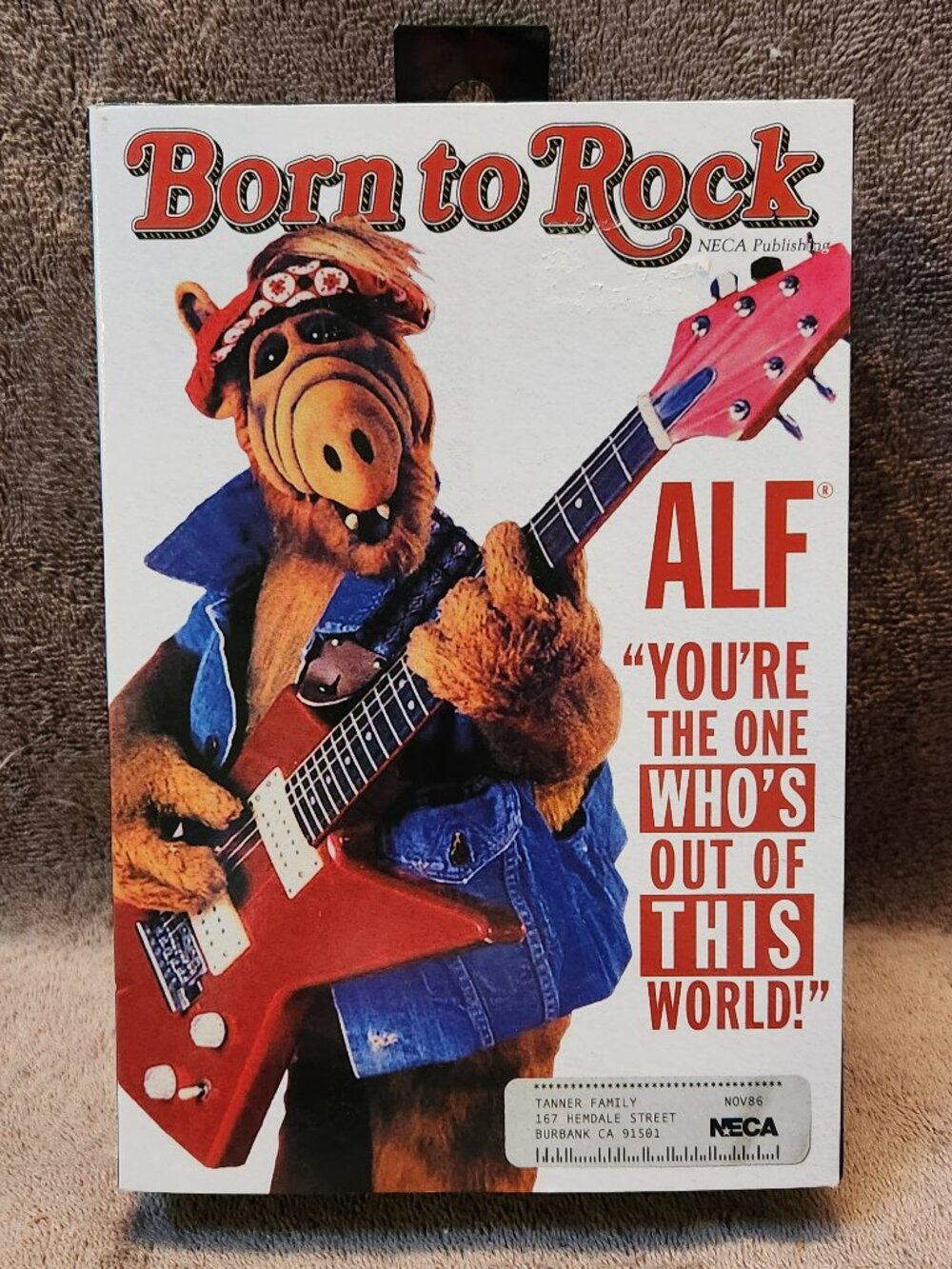 NECA - ALF BORN TO ROCK Ultimate Action Figure 45109